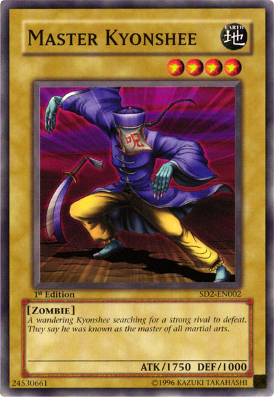 Master Kyonshee, Structure Deck: Zombie Madness · SD2-EN002