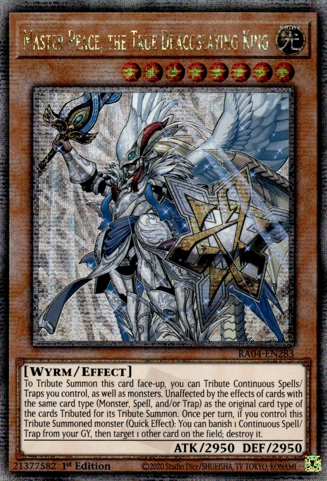 Master Peace, the True Dracoslaying King, Quarter Century Stampede · RA04-EN283