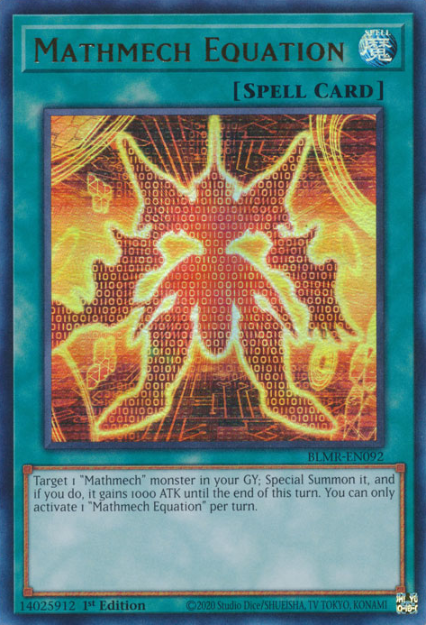Mathmech Equation, Battles of Legend: Monstrous Revenge · BLMR-EN092