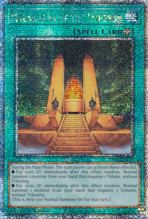 Mausoleum of the Emperor, Quarter Century Bonanza · RA03-EN167