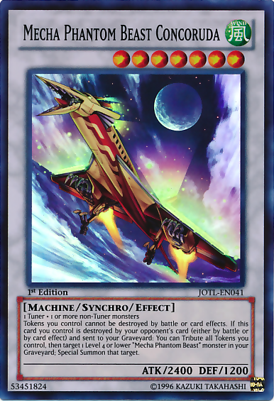 Mecha Phantom Beast Concoruda, Judgment of the Light Sneak Peek Participation Card · JOTL-EN041