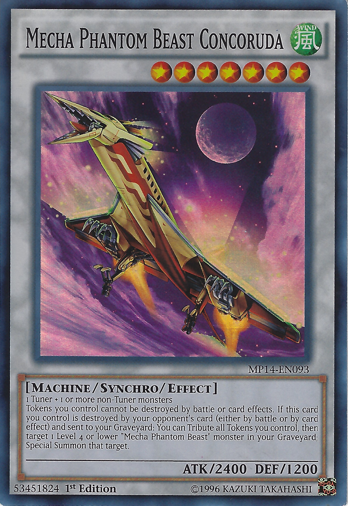 Mecha Phantom Beast Concoruda, 2014 Mega-Tin Mega Pack · MP14-EN093