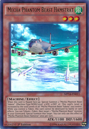 Mecha Phantom Beast Hamstrat, 2014 Mega-Tin Mega Pack · MP14-EN011