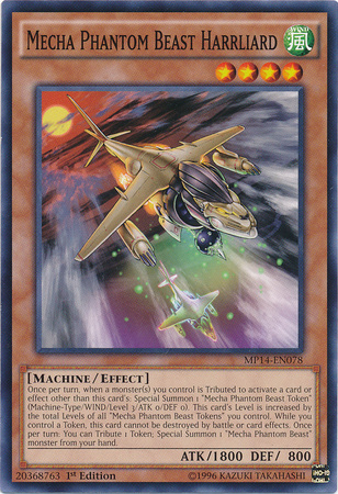 Mecha Phantom Beast Harrliard, 2014 Mega-Tin Mega Pack · MP14-EN078