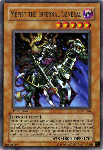 Mefist the Infernal General, Dark Crisis · DCR-066