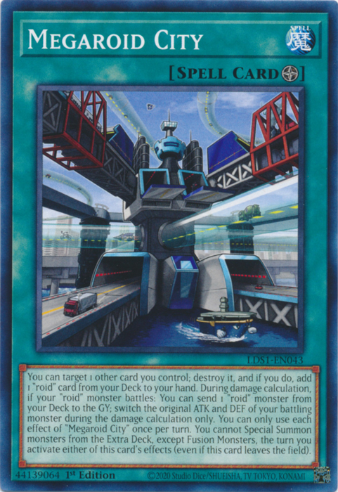 Megaroid City, Legendary Duelists: Season 1 · LDS1-EN043