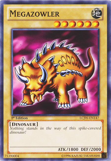 Megazowler, Legendary Collection 4: Joey's World Mega Pack · LCJW-EN147