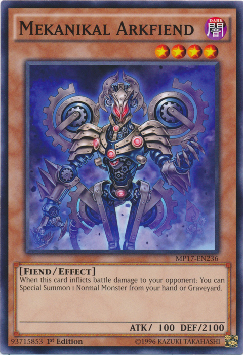 Mekanikal Arkfiend, 2017 Mega-Tin Mega Pack · MP17-EN236
