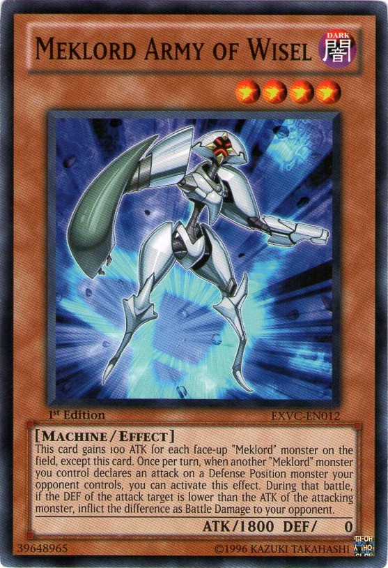 Meklord Army of Wisel, Extreme Victory Sneak Peek Participation Card · EXVC-EN012