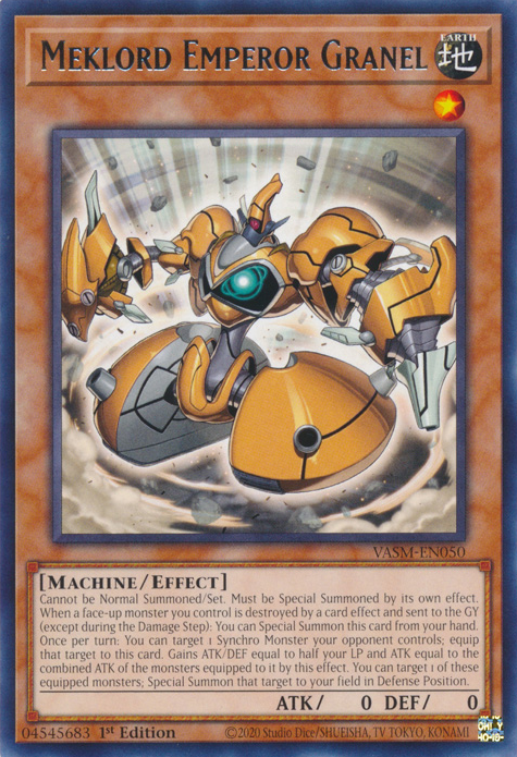 Meklord Emperor Granel, Valiant Smashers · VASM-EN050