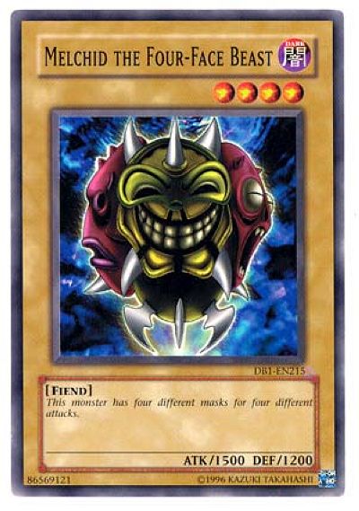 Melchid the Four-Face Beast, Dark Beginning 1 · DB1-EN215