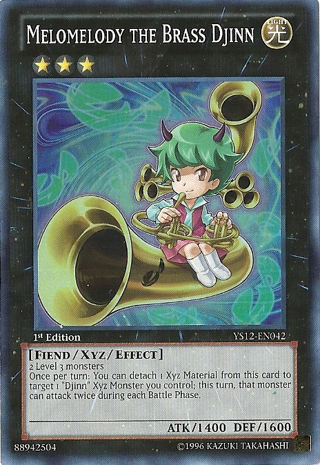 Melomelody the Brass Djinn, Starter Deck: Xyz Symphony · YS12-EN042