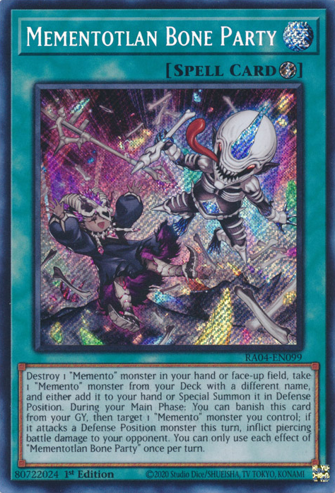 Mementotlan Bone Party, Quarter Century Stampede · RA04-EN099