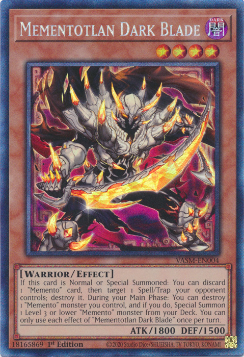 Mementotlan Dark Blade, Valiant Smashers · VASM-EN004