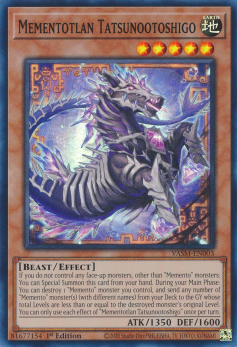 Mementotlan Tatsunootoshigo, Valiant Smashers · VASM-EN003