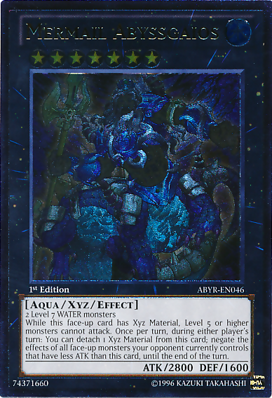 Mermail Abyssgaios, Abyss Rising Sneak Peek Participation Card · ABYR-EN046