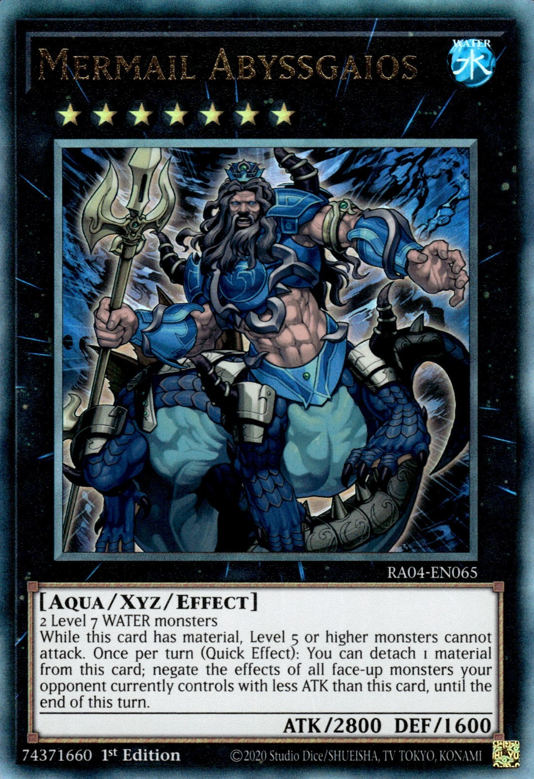 Mermail Abyssgaios, Quarter Century Stampede · RA04-EN065
