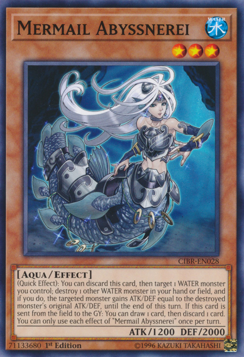 Mermail Abyssnerei, Circuit Break Sneak Peek Participation Card · CIBR-EN028