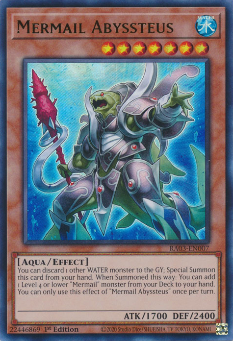 Mermail Abyssteus, Quarter Century Bonanza · RA03-EN007