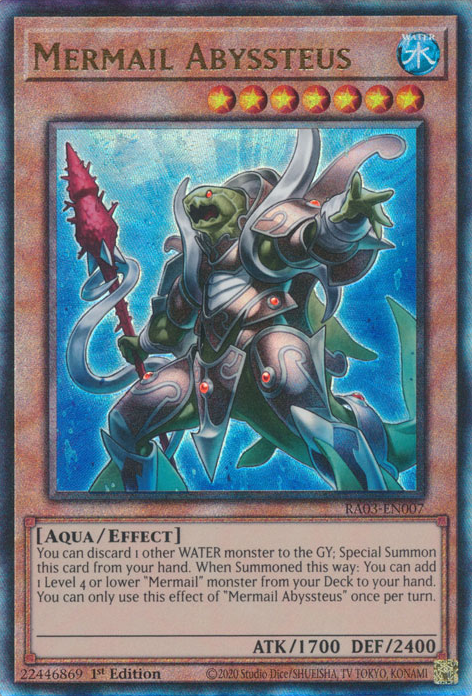 Mermail Abyssteus, Quarter Century Bonanza · RA03-EN007