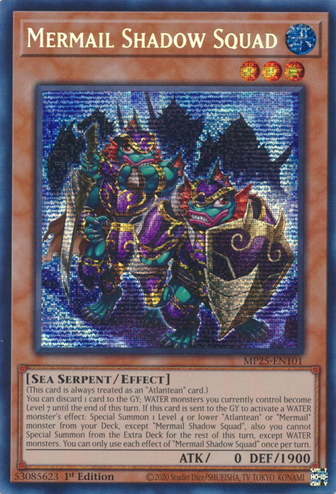 Mermail Shadow Squad, 2025 Mega-Pack Tin · MP25-EN101