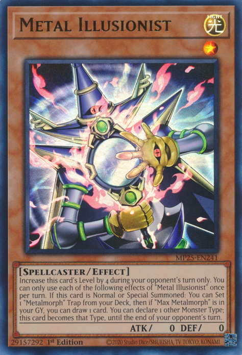Metal Illusionist, 2025 Mega-Pack Tin · MP25-EN241