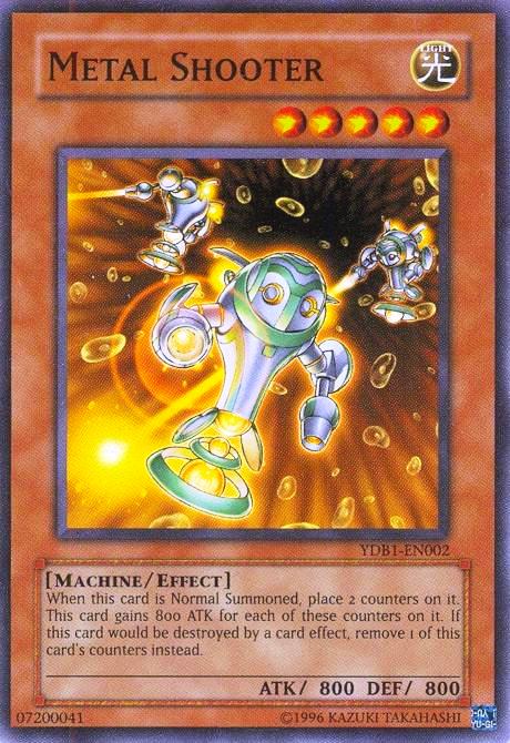 Metal Shooter, Yu-Gi-Oh! GX Card Almanac promotional cards · YDB1-EN002
