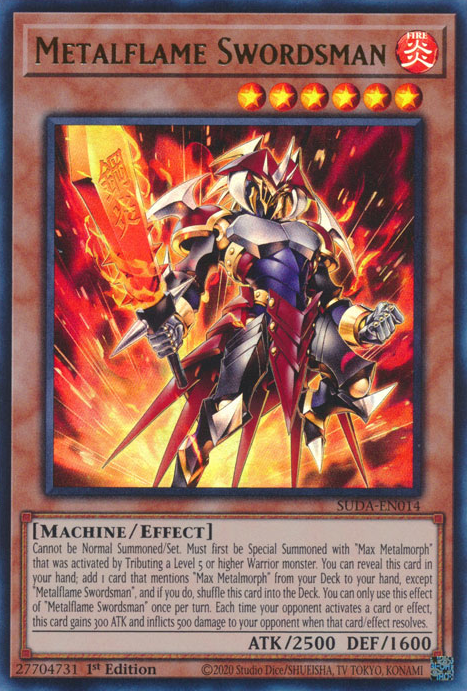 Metalflame Swordsman, Supreme Darkness · SUDA-EN014