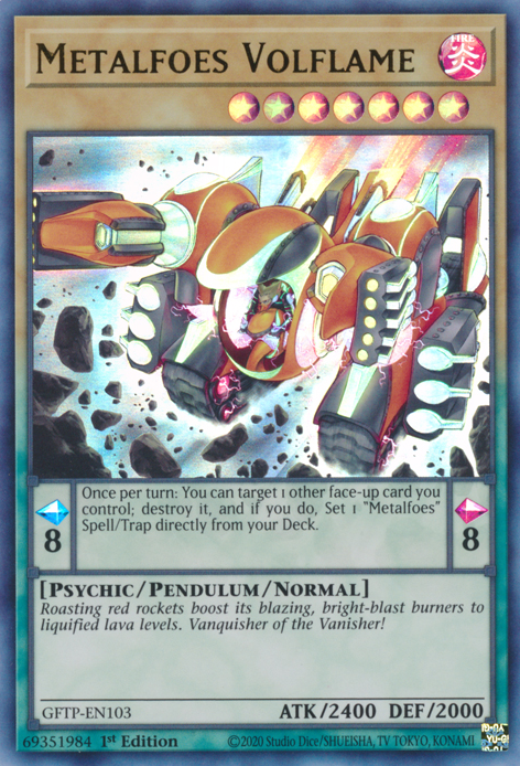 Metalfoes Volflame, Ghosts From the Past · GFTP-EN103