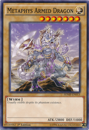 Metaphys Armed Dragon, Master of Pendulum Structure Deck · SDMP-EN013