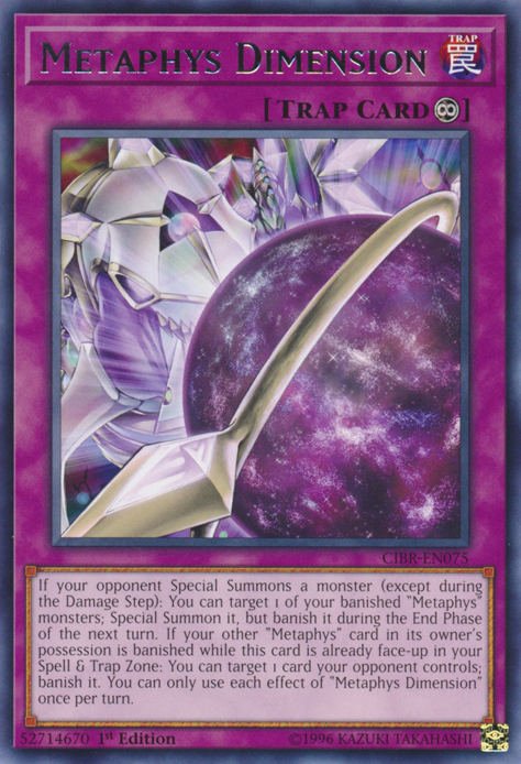 Metaphys Dimension, Circuit Break Sneak Peek Participation Card · CIBR-EN075