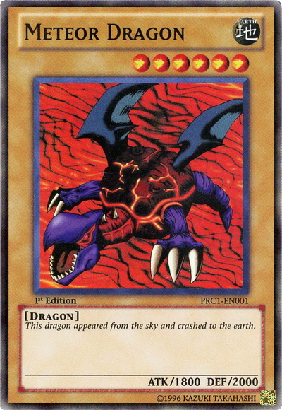 Meteor Dragon, Premium Collection Tin · PRC1-EN001