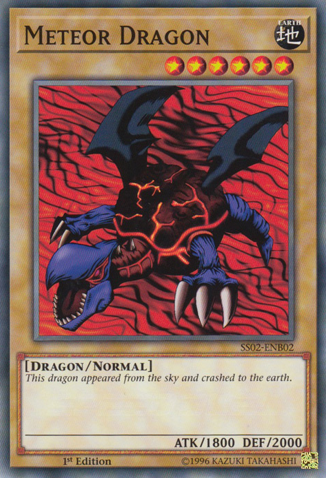 Meteor Dragon, Speed Duel Starter Decks: Duelists of Tomorrow · SS02-ENB02