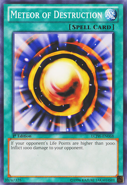 Meteor of Destruction, Legendary Collection 4: Joey's World Mega Pack · LCJW-EN068
