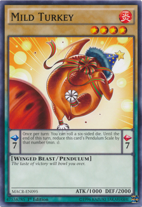 Mild Turkey, Maximum Crisis Sneak Peek Participation Card · MACR-EN095