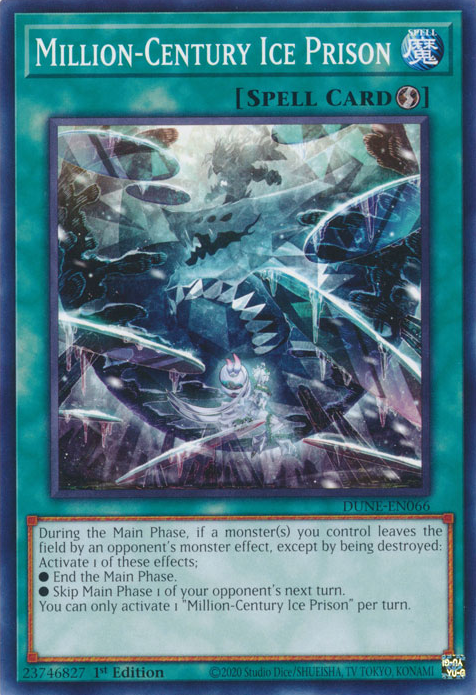 Million-Century Ice Prison, Duelist Nexus · DUNE-EN066