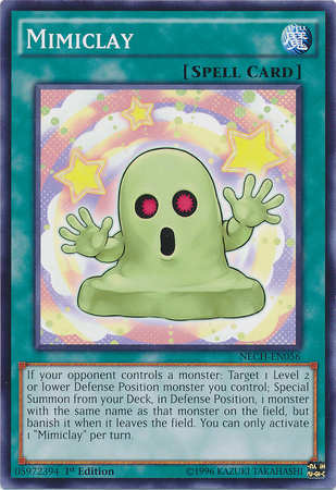 Mimiclay, The New Challengers Sneak Peek Participation Card · NECH-EN056