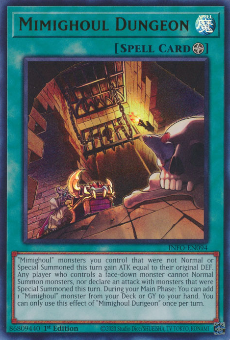 Mimighoul Dungeon, The Infinite Forbidden · INFO-EN094