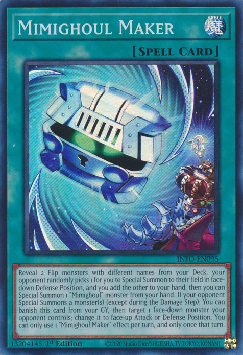 Mimighoul Maker, The Infinite Forbidden · INFO-EN095