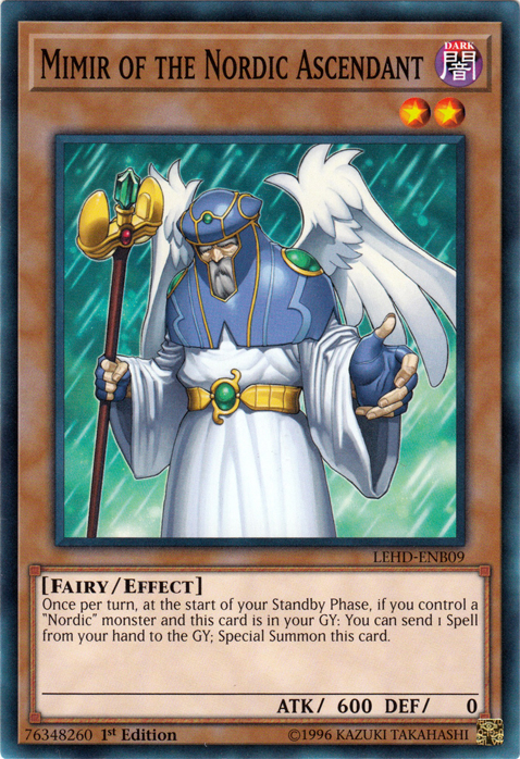 Mimir of the Nordic Ascendant, Legendary Hero Decks · LEHD-ENB09