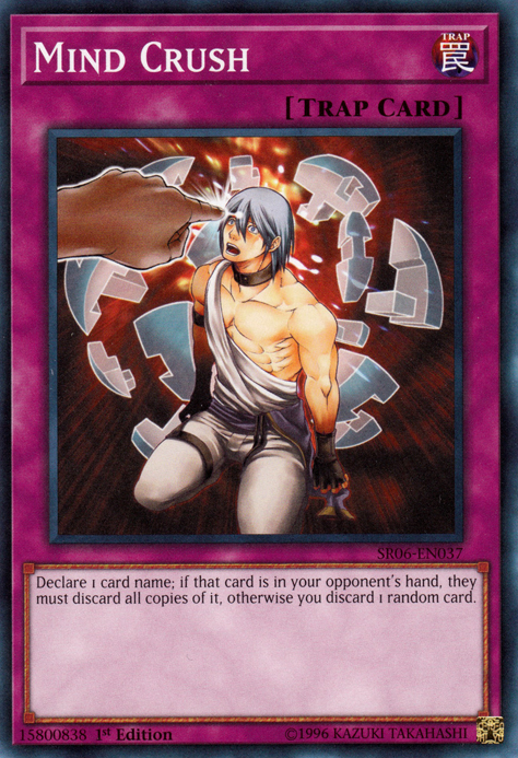 Mind Crush, Structure Deck: Lair of Darkness · SR06-EN037
