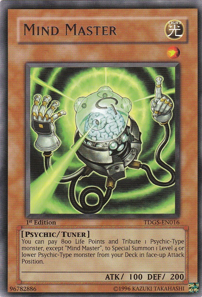 Mind Master, The Duelist Genesis Sneak Peek Participation Card · TDGS-EN016