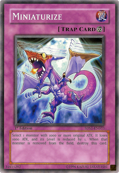 Miniaturize, Starter Deck: Yu-Gi-Oh! 5D's · 5DS1-EN033