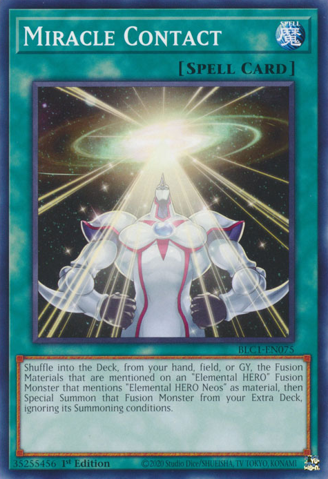 Miracle Contact, Battles of Legend: Chapter 1 · BLC1-EN075