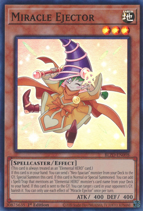 Miracle Ejector, Blazing Dominion · BLZD-EN098
