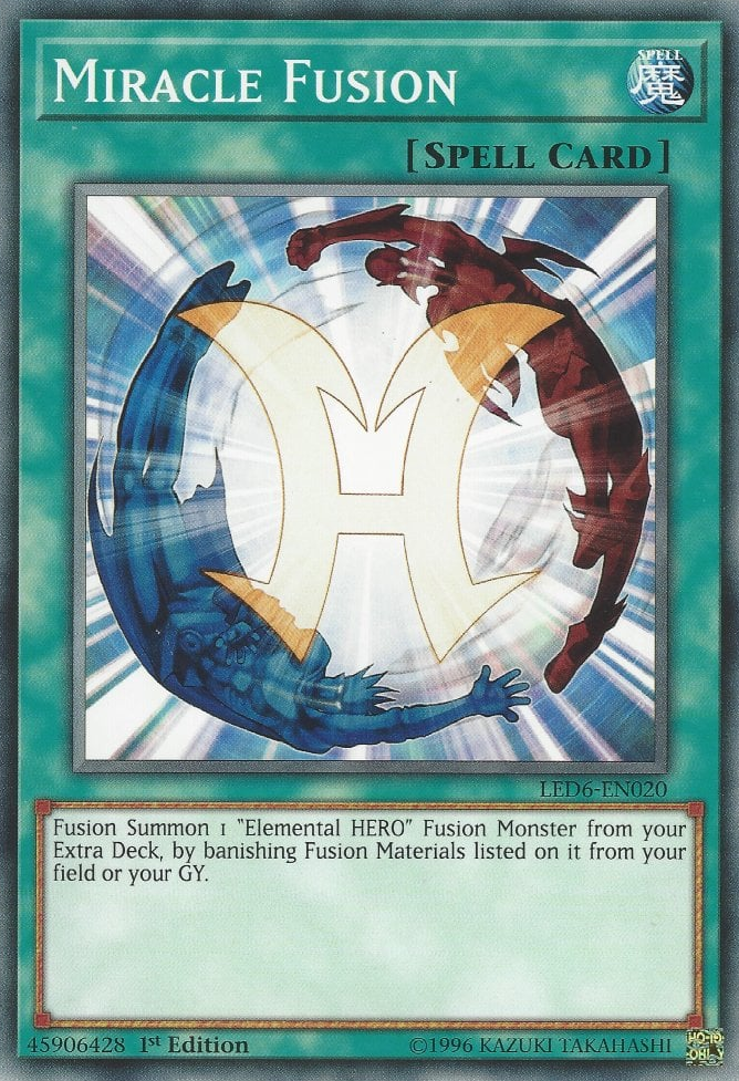Miracle Fusion, Legendary Duelists: Magical Hero · LED6-EN020