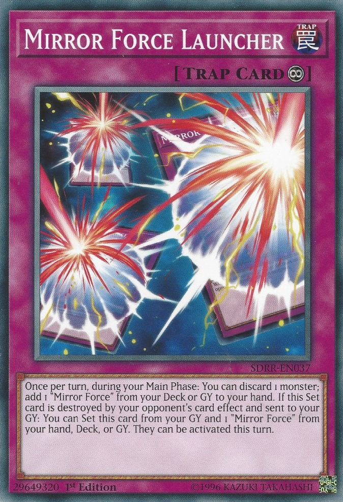 Mirror Force Launcher, Structure Deck: Rokket Revolt · SDRR-EN037