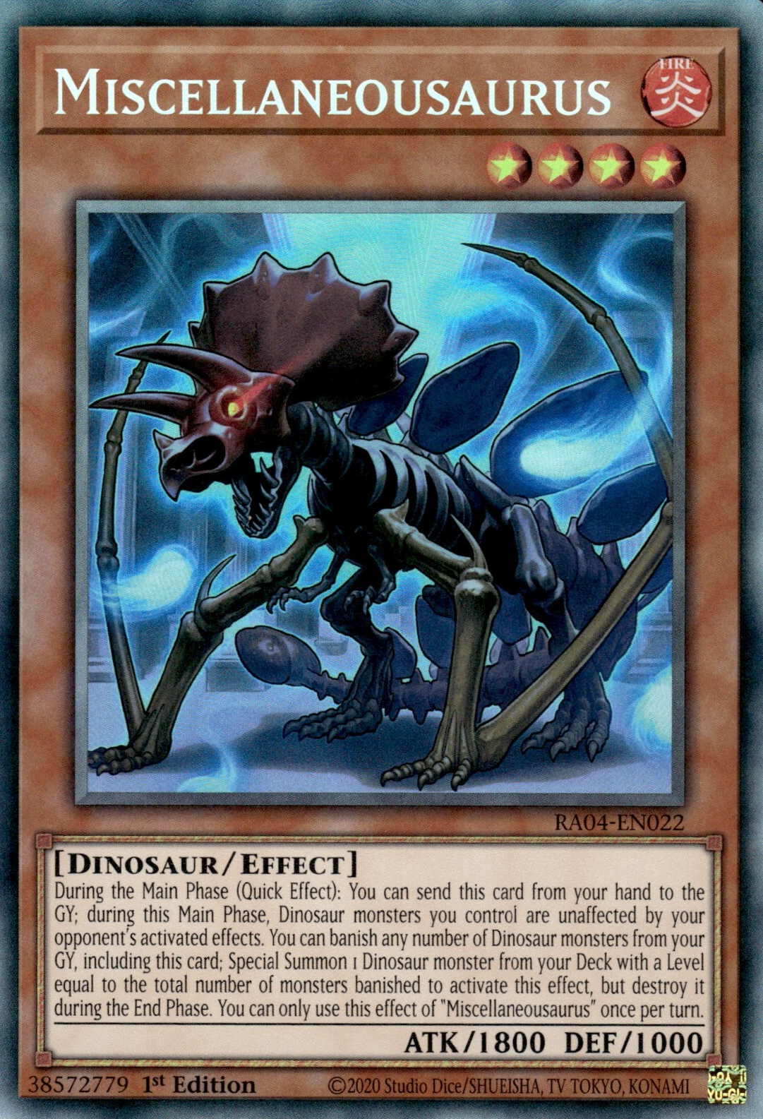 Miscellaneousaurus, Quarter Century Stampede · RA04-EN022