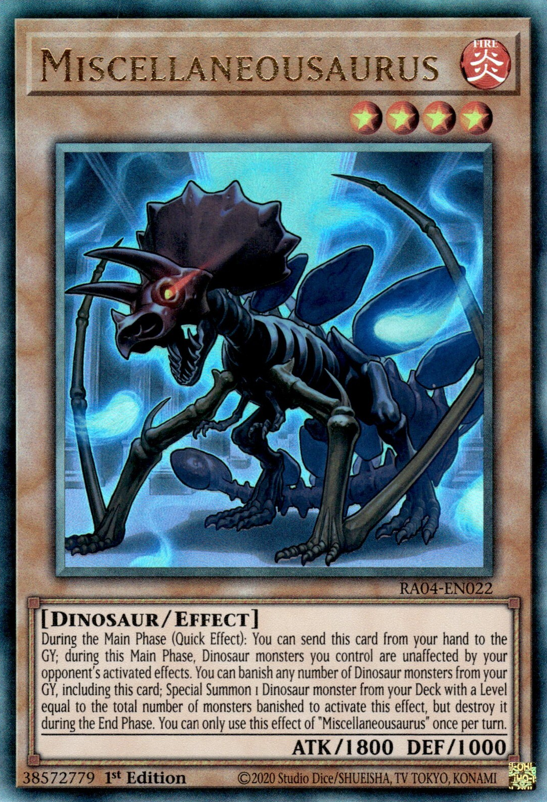 Miscellaneousaurus, Quarter Century Stampede · RA04-EN022