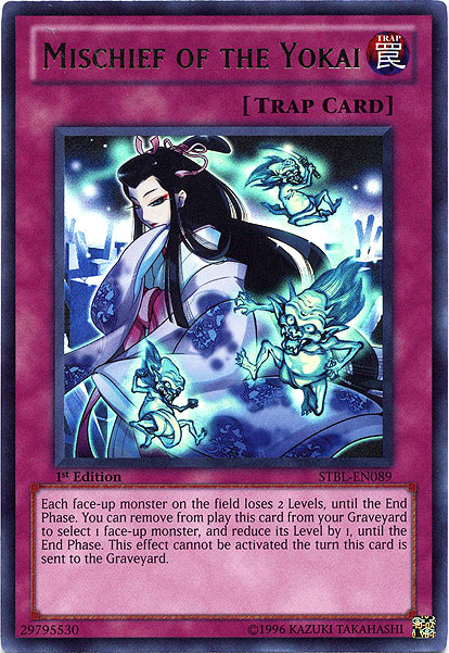 Mischief of the Yokai, Starstrike Blast Sneak Peek Participation Card · STBL-EN089